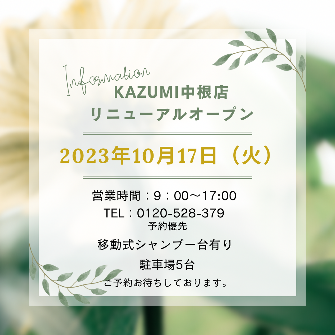 中根店リニューアルオープンのサムネイル画像